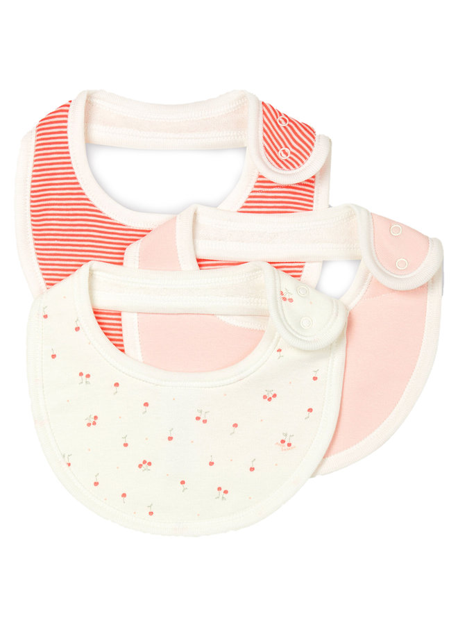 Petit Bateau 3er Set Lätzchen