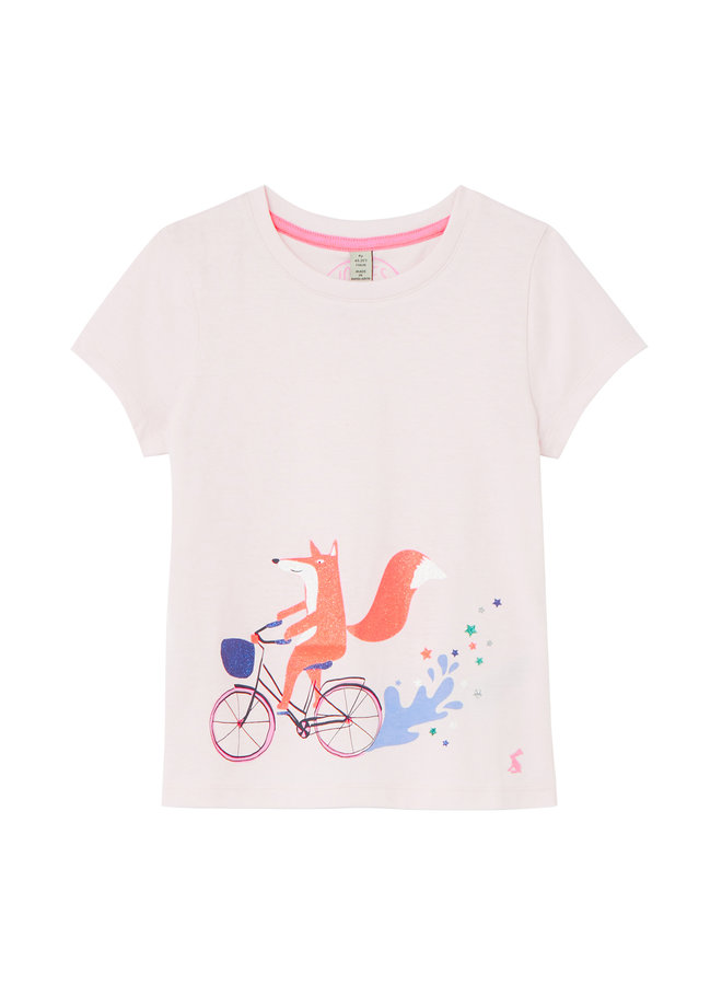 TOM JOULE T-Shirt Pixie rosa Fuchs neon