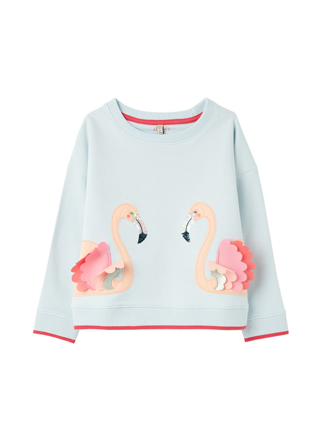 TOM JOULE Tiana Flamingo Sweatshirt