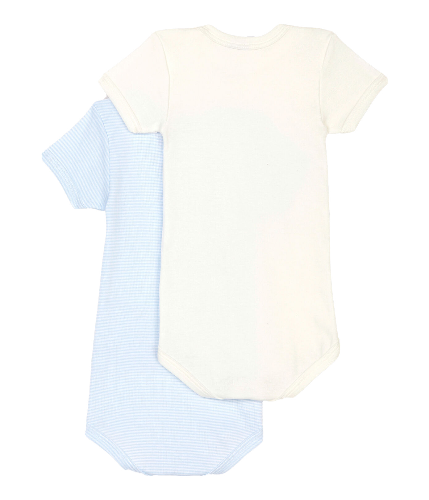 Petit Bateau Baby Bodyset Jungen 2 Teile hellblau creme Gr.3-36 Monate -  Coolkids-Store