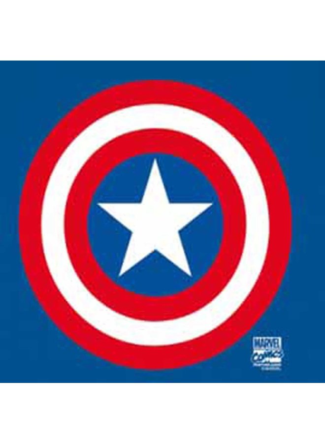Kids blau - rot Coolkids-Store Captain Shield T-Shirt America LOGOSHIRT Marvel