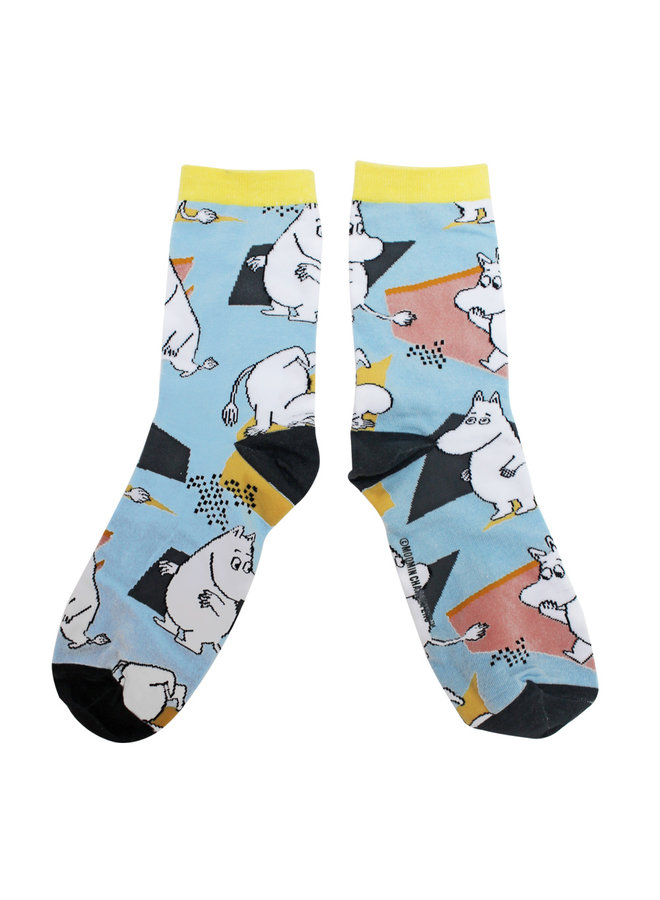 House of Disaster Socken Mumin "Abstract" mit allover Print