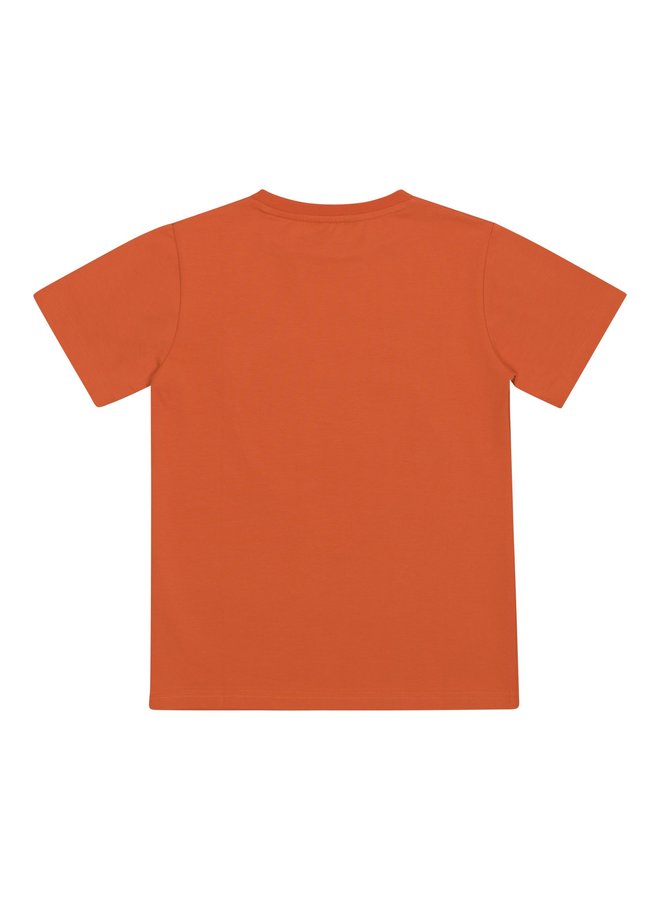 Automobili Lamborghini T-Shirt Logoprint orange