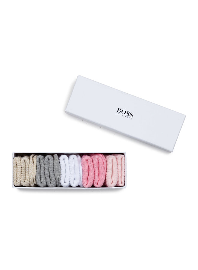 HUGO BOSS Geschenkset 5 paar Babysöckchen