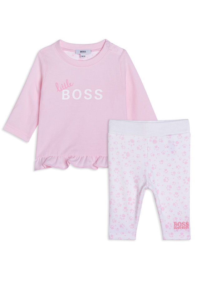 BOSS Baby Kombination 2 teilig rosa