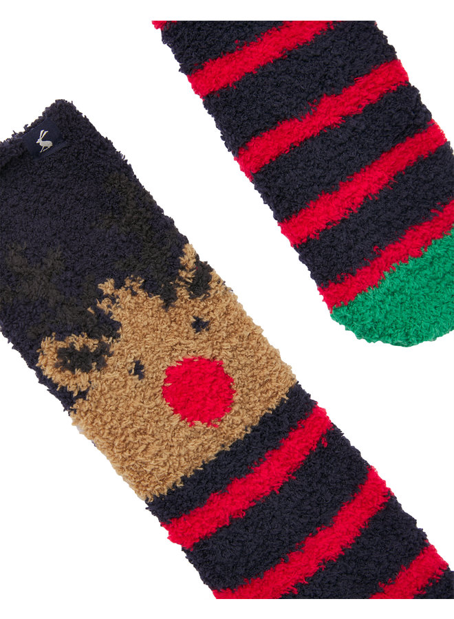 TOM JOULE Socken Festliche Kuschelsocken Rentier