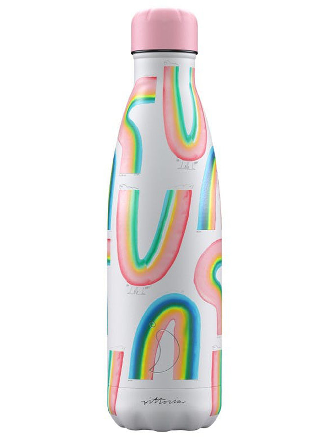 Chilly's Trinkflasche 500ml Amber Vittoria Rainbows Galore Regenbogen