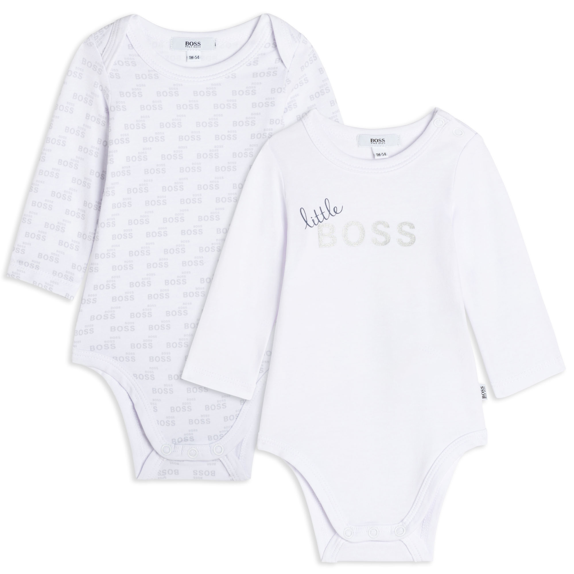 HUGO BOSS 2 er Set Baby Bodies weiB Coolkids Store