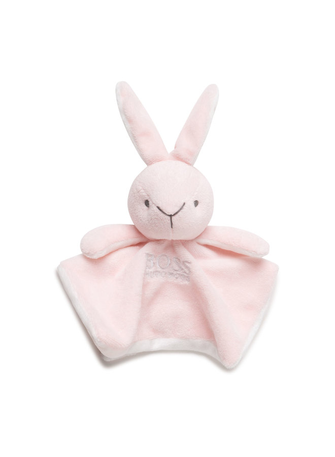 Hugo Boss Kuscheltuch Hase rosa