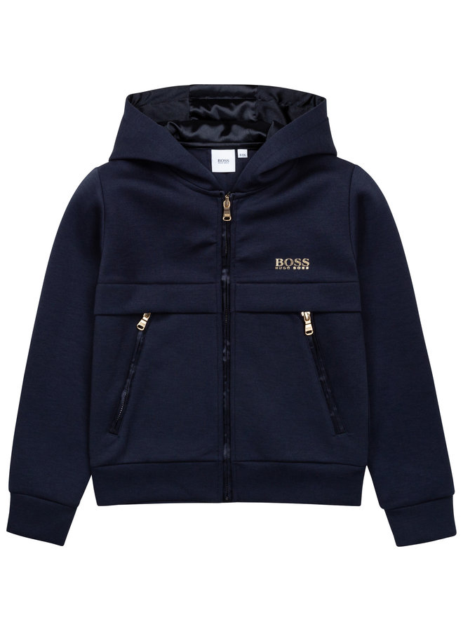 HUGO BOSS Mädchen Trainingsjacke Hoodie