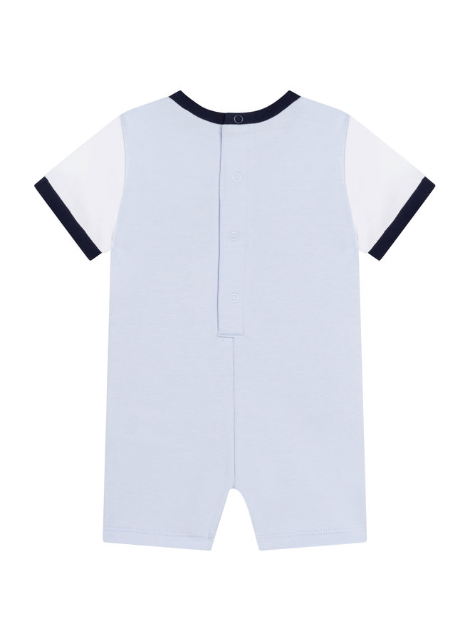 HUGO BOSS edler Baby Spieler himmelblau mit Logo Print