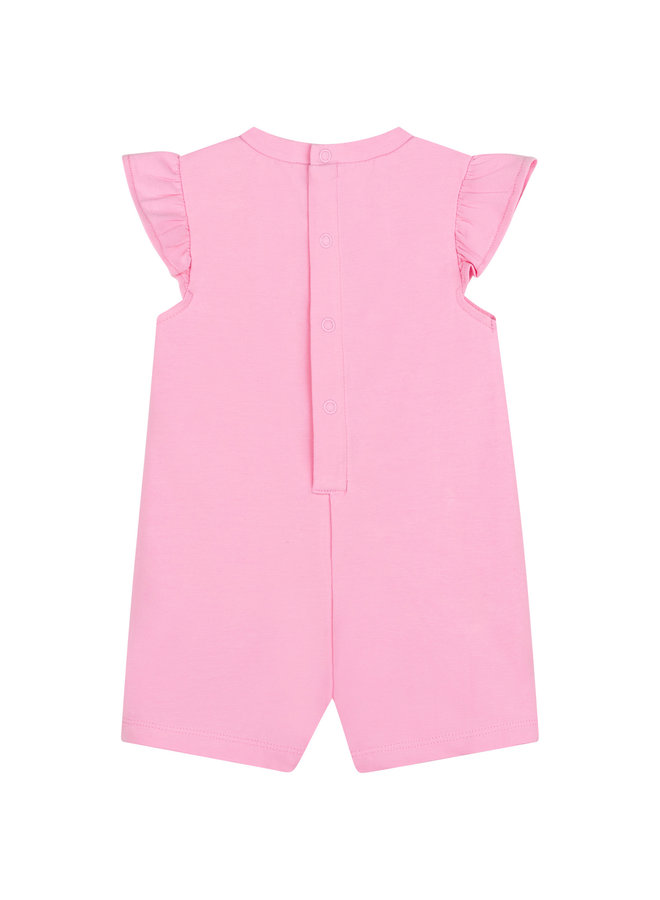 HUGO BOSS edler Baby Spieler pink / rosa mit Logo Print