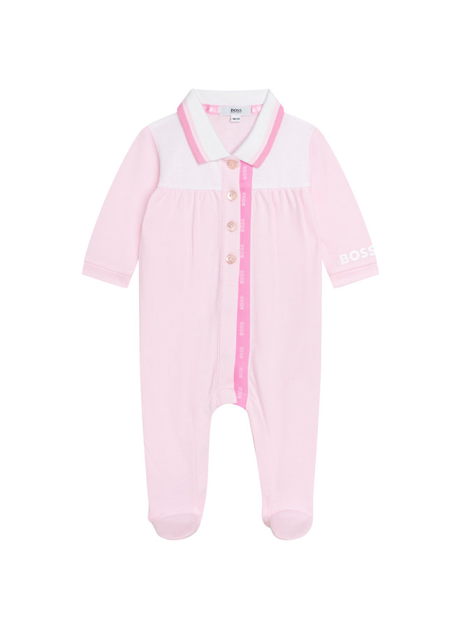 BOSS Baby Strampler Schlafanzug rosa