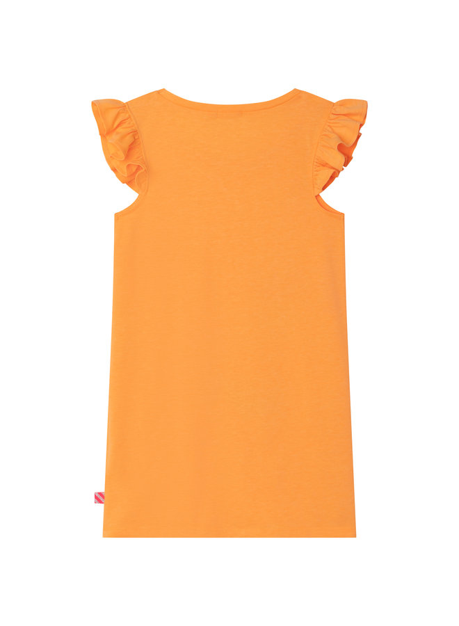 Billieblush Shirt-Kleid orange mit fancy Print