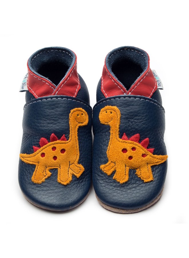 Inch Blue Baby Schuhe / Krabbelschuhe - Dino