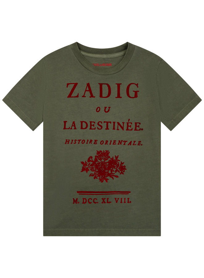 Zadig & Voltaire T-Shirt Olivgrün