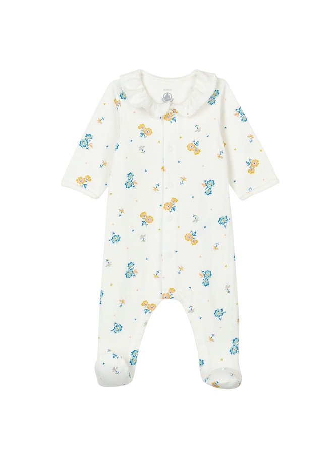 Petit Bateau Bodysuit Allover Blumen Print