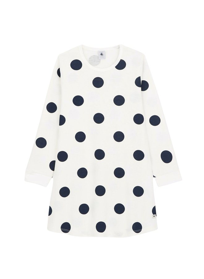 Petit Bateau Nachthemd creme Dots