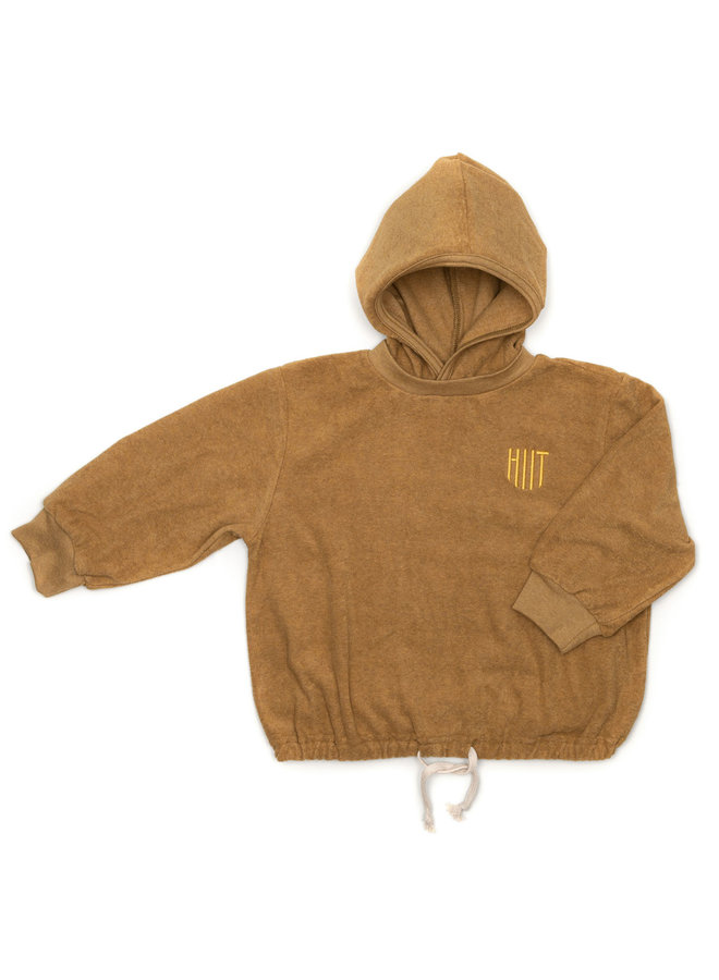 Huttelihut Hoodie aus Frottee