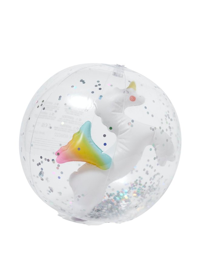 SUNNYLIFE Beach Ball Einhorn Unicorn