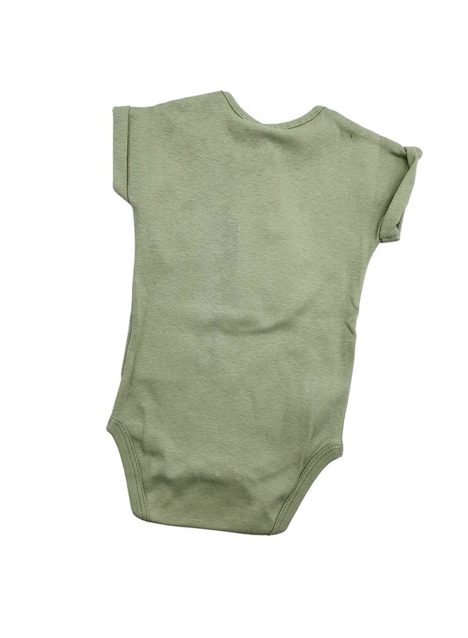 Soft Gallery Baby Body mintgrün mit Milchkarton