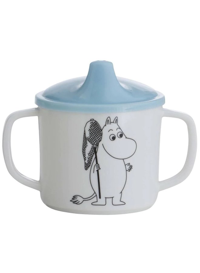 Rätt Start Mumin Schnabeltasse hellblau Moomins