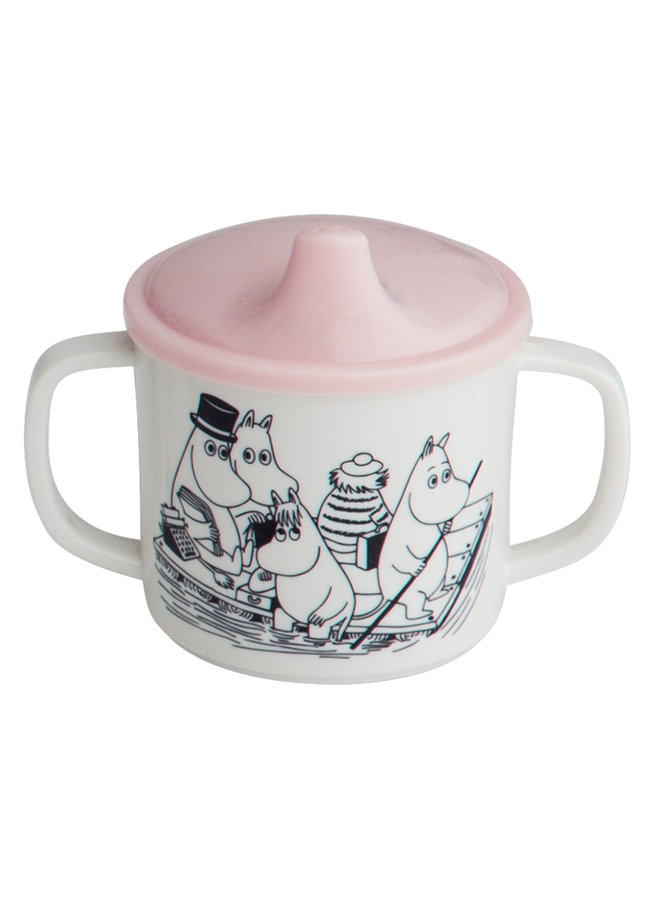 Rätt Start Mumin Schnabeltasse rosa Moomins