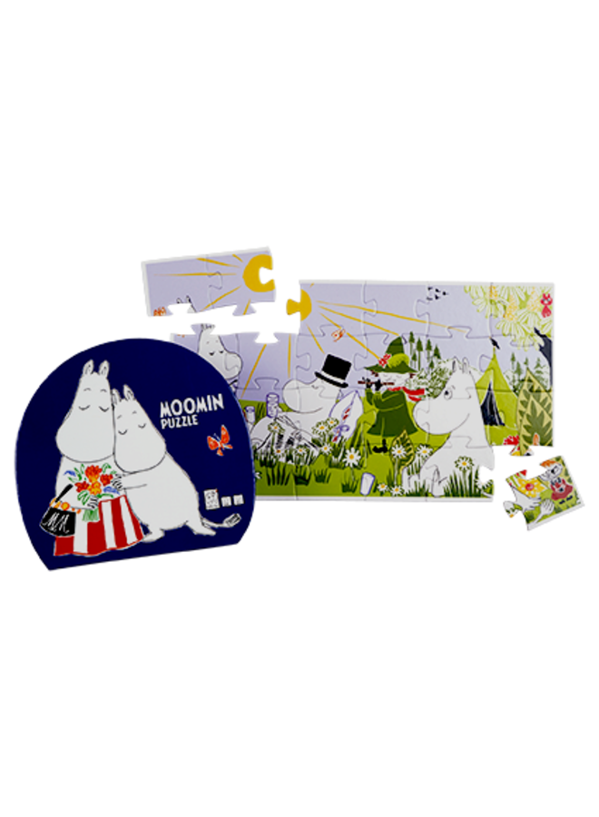 Barbo Toys Moomin - ©Moomin Characters Mumin - Deko-Puzzle - Mumin und Muminmamma