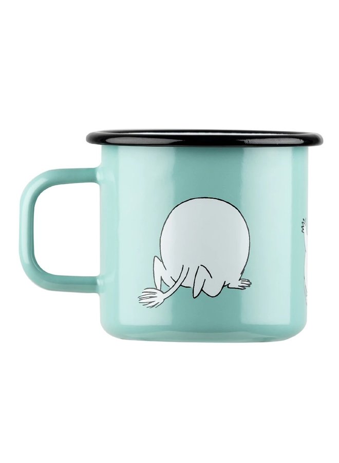 Muurla  Mumin Emaille Becher Retro Moomintroll