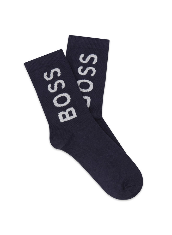 HUGO BOSS 2er-Pack-Socken  in grau und dunkelblau