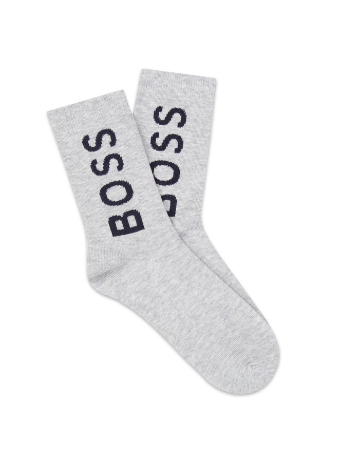 HUGO BOSS 2er-Pack-Socken  in grau und dunkelblau