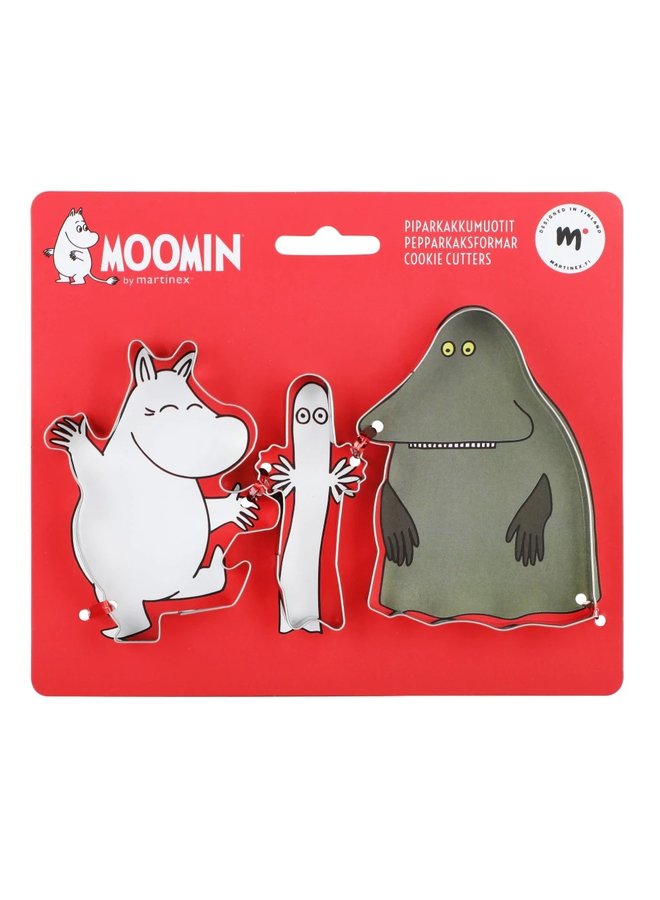 Martinex - Moomin Cookie Ausstechformen 3-set