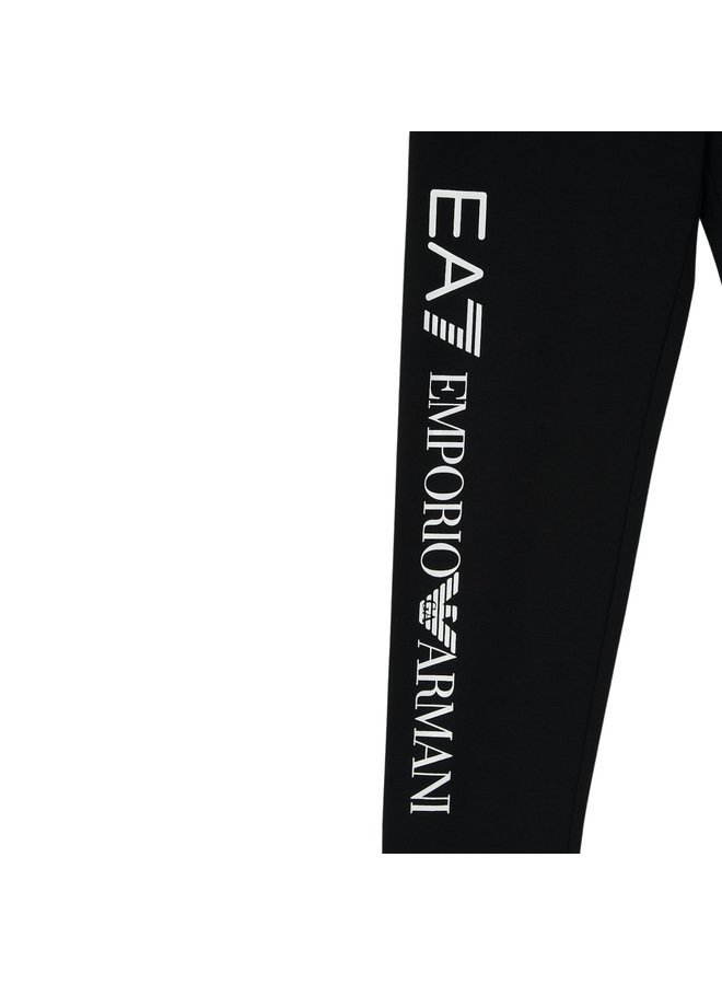 EA7 Emporio Armani Shiny Kinder Leggings mit Logo Details