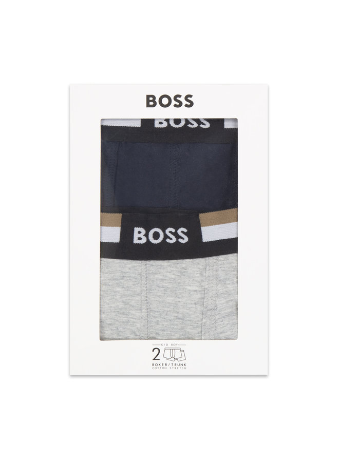 HUGO BOSS Boxer Shorts Set 2er Pack Kids mit Logo