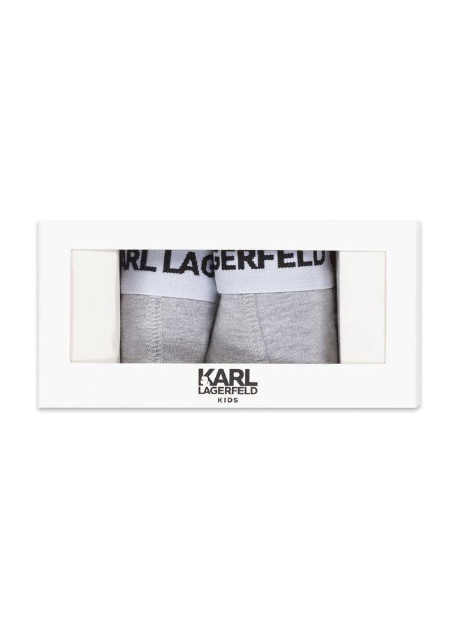 Karl Lagerfeld Boxer Shorts Set 2er Pack Kids mit Logo