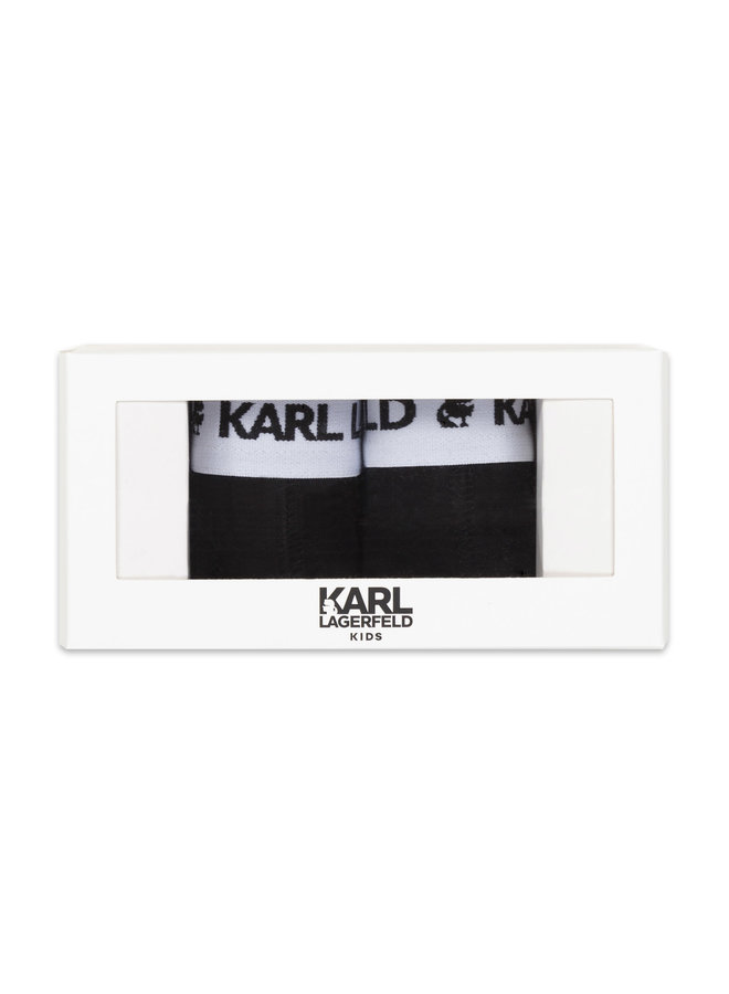 Karl Lagerfeld Boxer Shorts Set Zweierpack schwarz