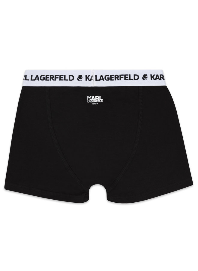 Karl Lagerfeld Boxer Shorts Set 2er Pack Kids mit Logo