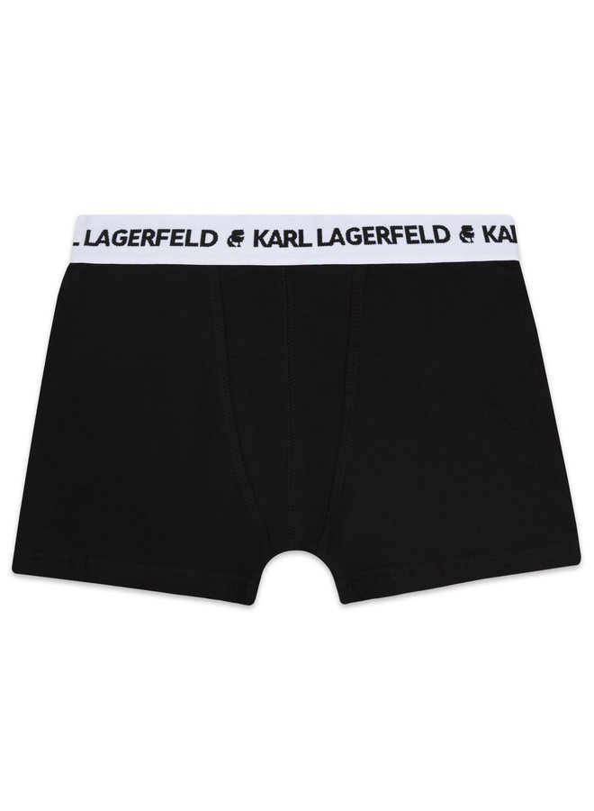 Karl Lagerfeld Boxer Shorts Set 2er Pack Kids mit Logo