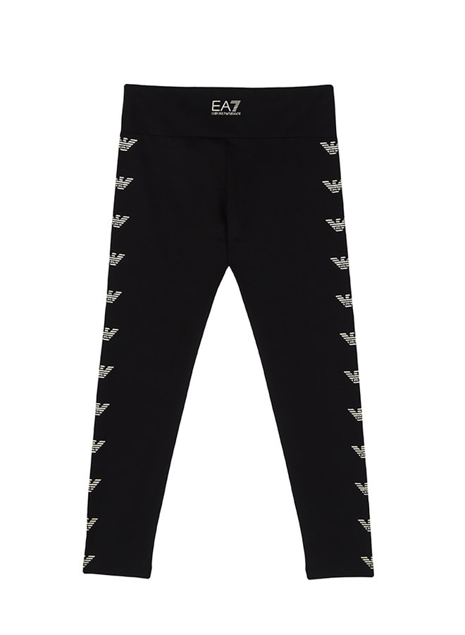 EA7 Emporio Armani  Kinder Leggings mit Logo Details