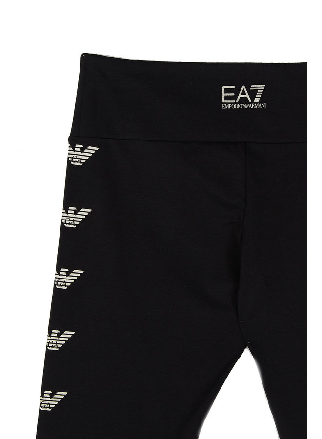 EA7 Emporio Armani  Kinder Leggings mit Logo Details