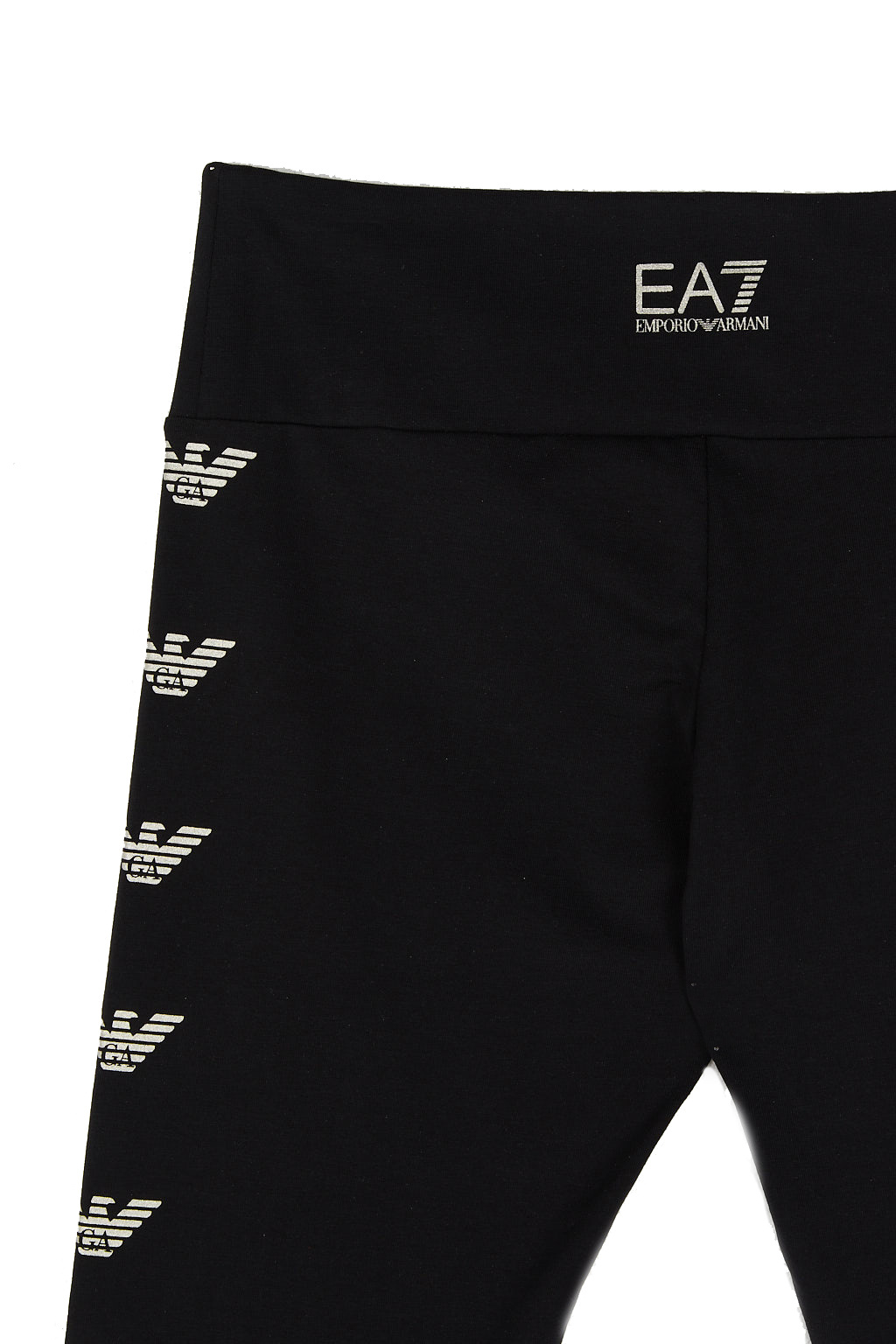 EA7 Emporio Armani Logo Series Kinder Leggings mit Logo Details ...