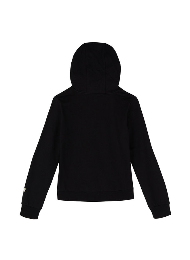 EA7 Emporio Armani Shiny Girl Sweatshirt mit Kapuze