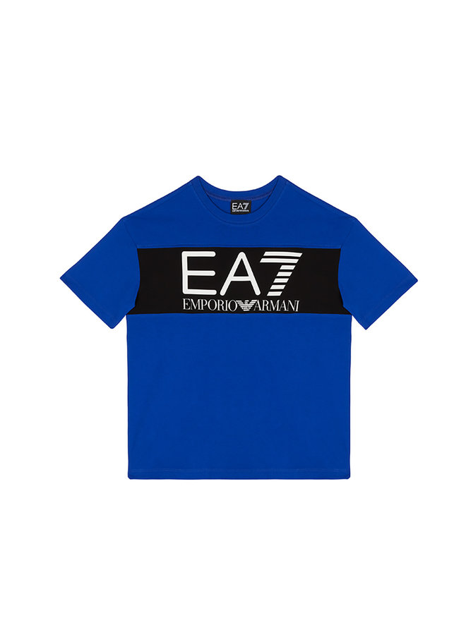 EA7 Emporio Armani T-Shirt blau Series Adler Logo