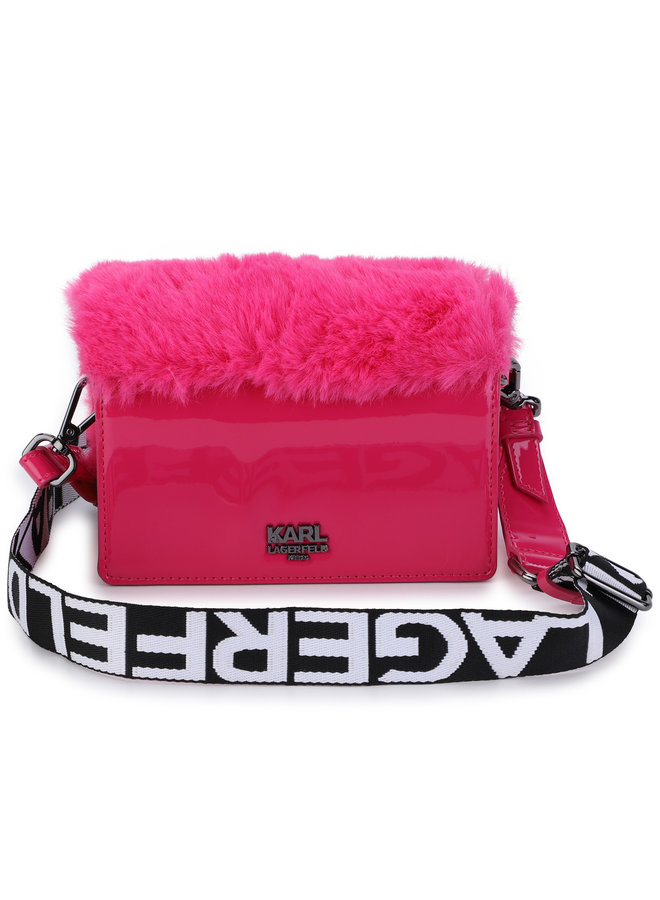 KARL LAGERFELD KIDS Tasche ikonisch pink Fell