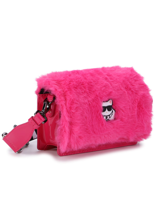 KARL LAGERFELD KIDS Tasche ikonisch pink Fell