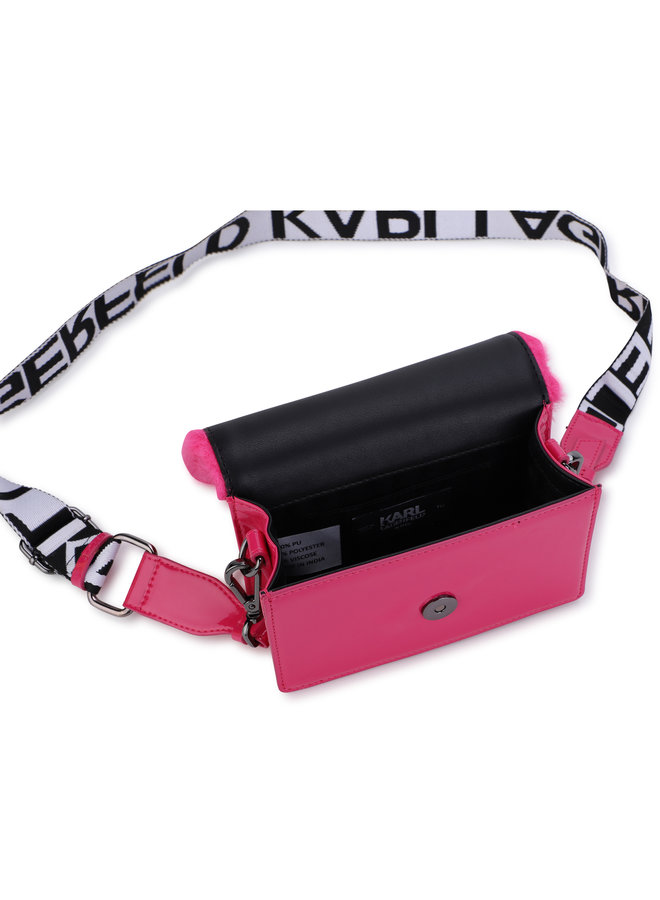 KARL LAGERFELD KIDS Tasche ikonisch pink Fell