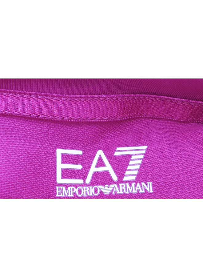 EA7 Emporio Armani pink Girl Sweatshirt mit Kapuze