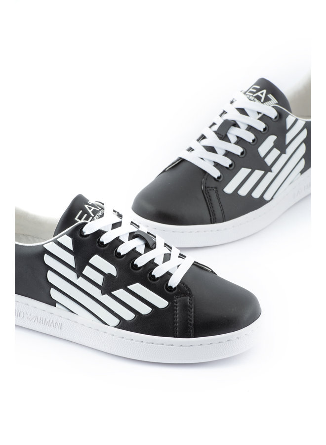 Emporio Armani Sneaker schwarz/ weiß