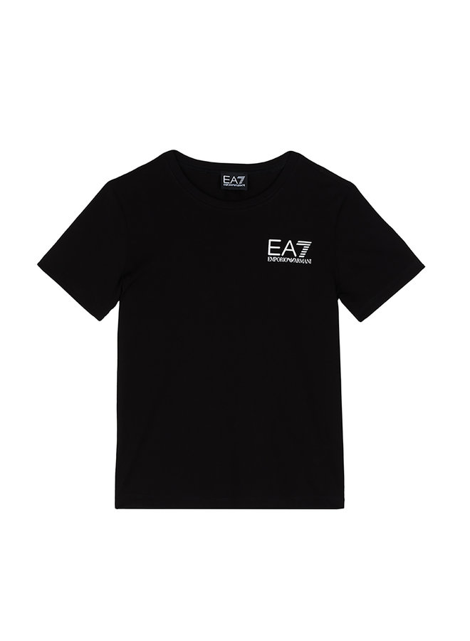 EA7 Emporio Armani T-Shirt schwarz Logo