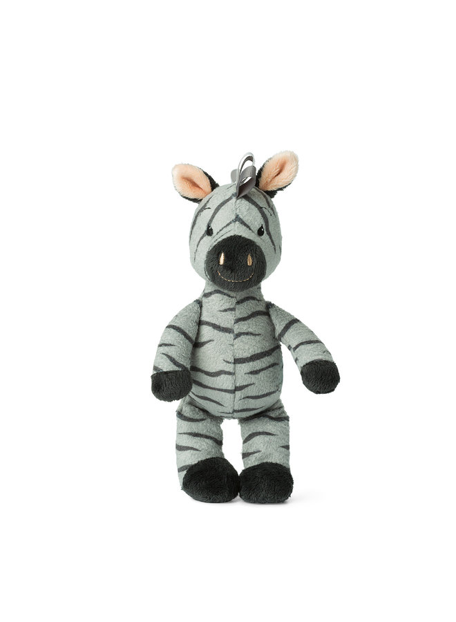 WWF Cub Club Quietscher Zebra Ziko grau 22cm